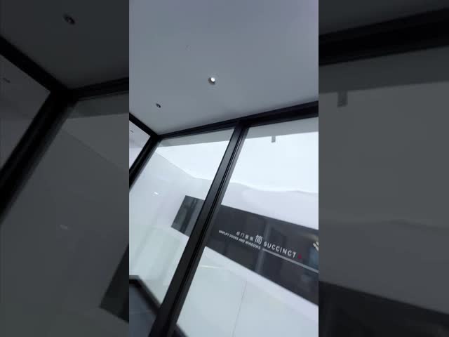 Heavy Duty Sliding Front Double Glass Aluminium Windows For House