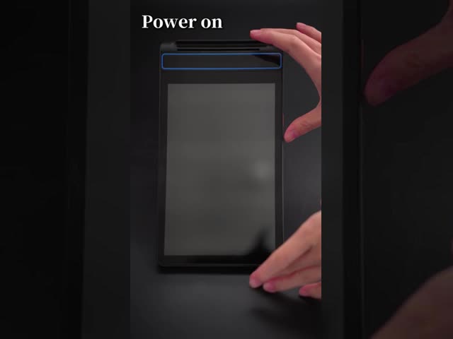 800*1280 Touch Screen Restaurant POS Mobile POS With Printer