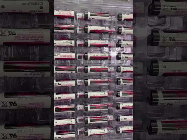 ER14335 Lithium Thionyl Chloride Lithium Ion Battery Pack Not Rechargeable 3.6V