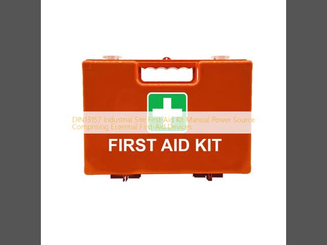 Manual Power Industrial First Aid Kit 29 X 20 X 12cm Car Home First Aid Devices