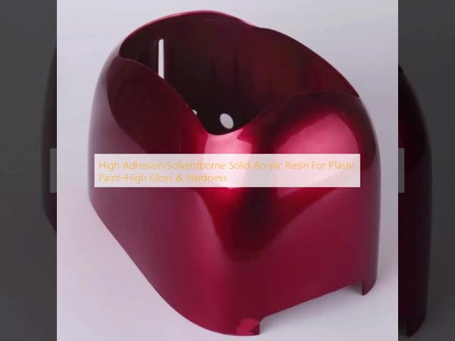 High Adhesion Solventborne Solid Acrylic Resin For Plastic Paint–High Gloss & Hardness