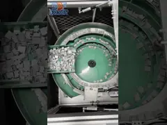 China Small Button Bolt Vibrating Bowl Feeder 300W Electromagnetic Vibration supplier