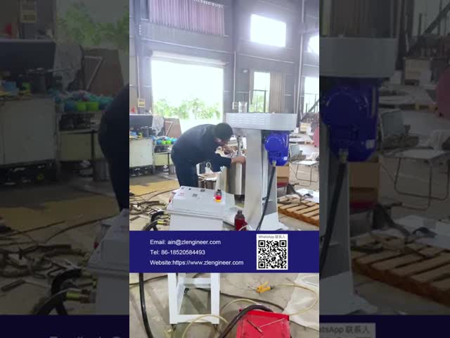 Electric Vertical Stirred Laboratory Ball Mill Grinding Equipment 10L