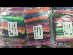 Multi Color Orthodontic Ligature Ties Elastic O Rings For Dental Treatment