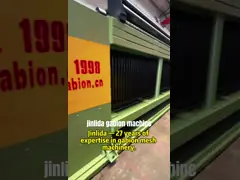 Jinlida Dual-Mesh Gabion Machine: Double Your Production with One Machine!