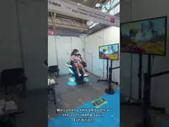 China Indoor Vr Gaming Platform 9d VR Flight Shooting Game Simulator supplier