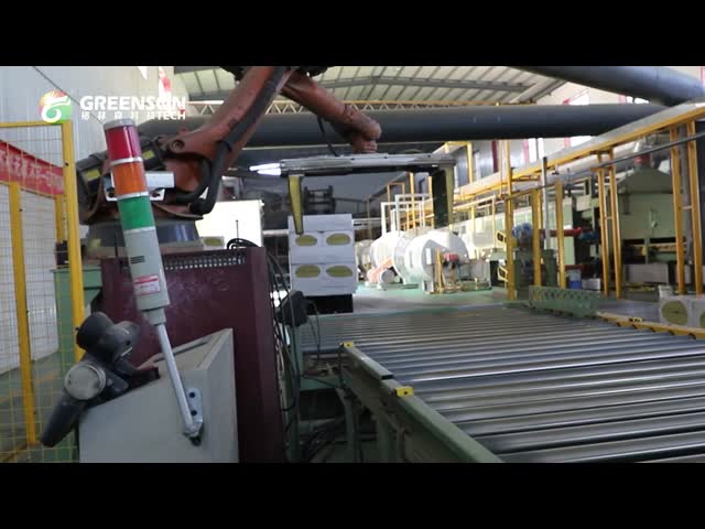 Línea de producción de lana de roca personalizable avanzada premium para soluciones de aislamiento El video