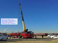 Telescoping Arm HOWO Straight Knuckle Truck Mounted Boom Crane for Sale