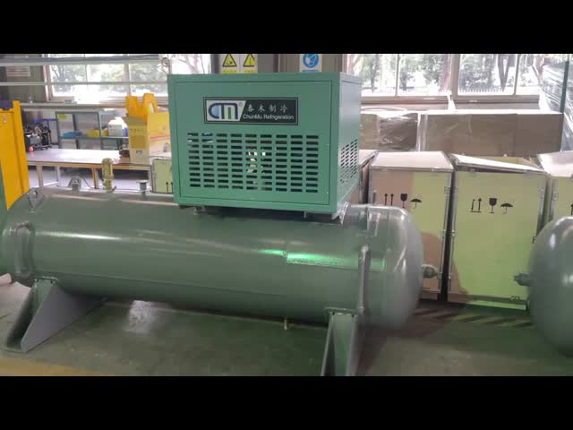 10HP Storage Tank Refrigerant Recovery System with 380V 50Hz for Large Chiller Field Service