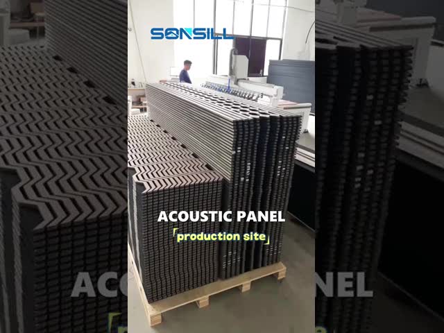 2440x1220mm Acoustic Board Panel Wood Slat Panel Moisture Resistance