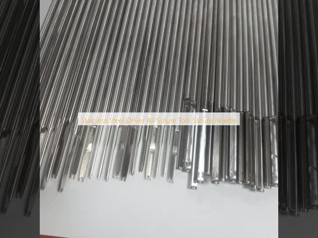 Circle Stainless Steel Driver Suture Needle Polished 8G