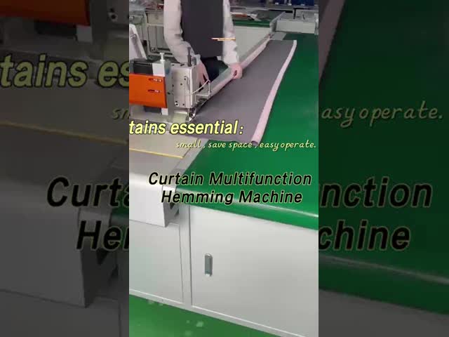 Small Curtain Multifunction Hemming Machine