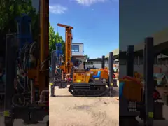 小型ST 180カスタマイズされる空気のBorewell機械OEM video