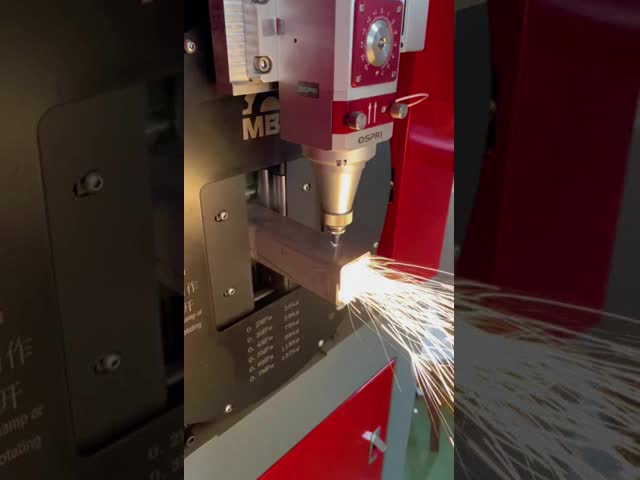 Square Tube Cutting Machine with 6250mm Pipe Length Range and Multiple Cutting Shapes for Guardrail and Hardware Applications