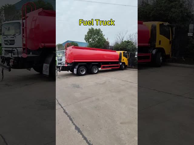ISUZU 6*2 Fuel Bowser Truck with 10CBM Manual Transmission New Condition Customizable Double Warehouse Tank Oil Refueling Vehicle