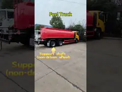 ISUZU 6*2 Fuel Bowser Truck with 10CBM Manual Transmission New Condition Customizable Double Warehouse Tank Oil Refueling Vehicle