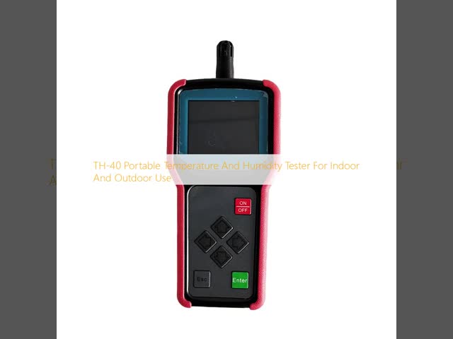 TH-40 Portable Temperature And Humidity Tester For Indoor And Outdoor Use