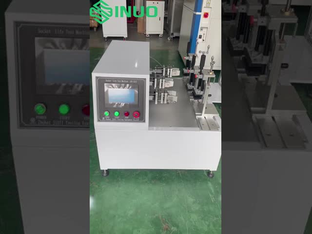 3-Station Synchronous Plugs Socket-outlets Switches Endurance Test Equipment