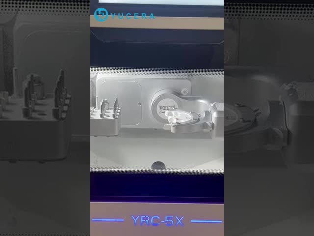 5 Axis Dental Milling Machine 60,000 RPM 7 Tool Capacity for Zirconia