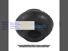 Static Height 90MM Rubber Bellows Only AIRSUSTECH HF80/90-1 Air Spring Assembly
