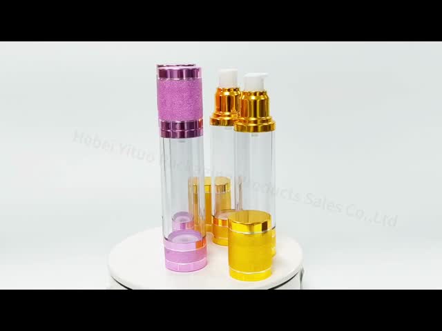 Mist Sprayer Plastic Lotion Airless Pump Bottle Personal Care