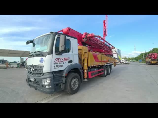 2020 SANY SYM5353THB 52m Truck-Mounted Concrete Pump with 500 Hours and 170 m³/h Output video