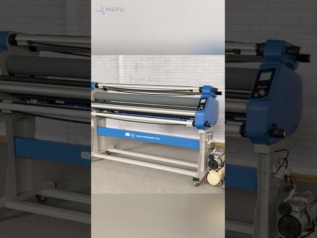 2000W Wide Format Laminator Double Sided Roll To Roll Laminator Efficiency