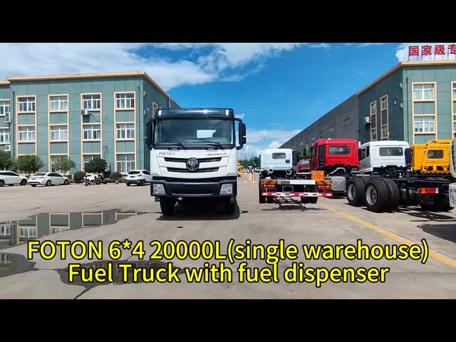 FOTON 6*4 Diesel Fuel Storage Tanker Truck 20000Liter