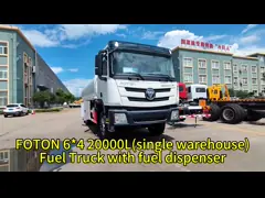 FOTON 6*4 Diesel Fuel Storage Tanker Truck 20000Liter