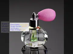 1ml Resin Perfume Bottle 20x20x75mm Laser Engraved