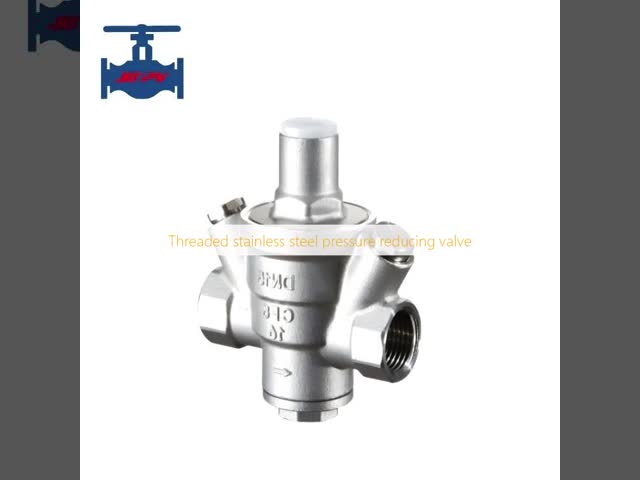 Threaded Stainless Steel Pressure Reducing Valve with Diaphragm Structure and 18 Months Warranty