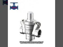 Threaded Stainless Steel Pressure Reducing Valve with Diaphragm Structure and 18 Months Warranty