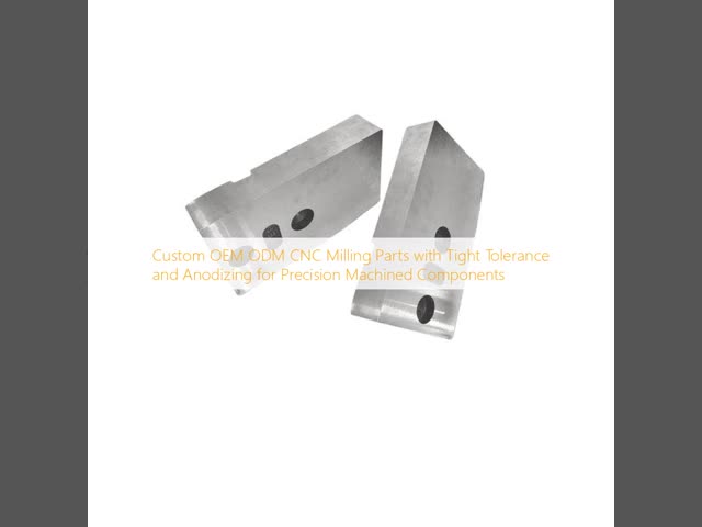 Precision CNC Milling Parts with +/-0.001~0.005mm Tolerance and Multiple Surface Finishing Offering 24 Hours Online Service