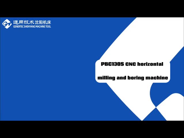 SMTCL PBC130s CNC Heavy Milling Machine Two Linear Guiderail And One Hard Guiderail Horizontal Milling Boring