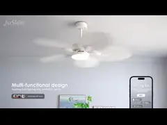 China 36 inch Small Size Ceiling Fan with Remote and Air Conditioning LED Lighting Function supplier