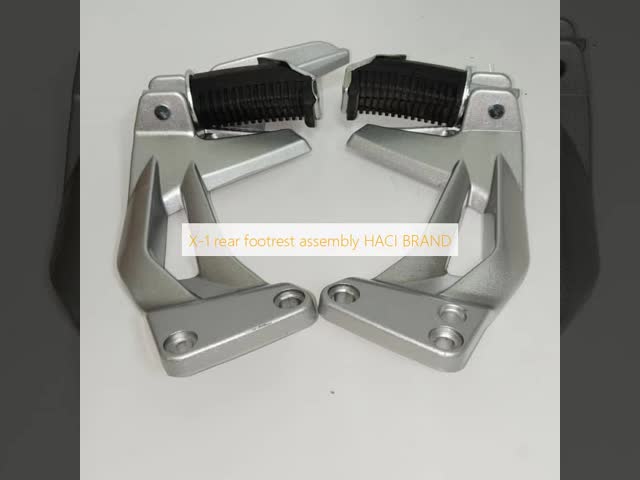 X-1 rear footrest assembly HACI BRAND