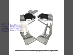 X-1 rear footrest assembly HACI BRAND