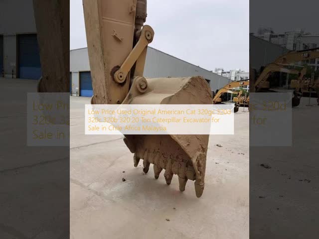 Low Price Used Original American Cat 320gc 320d 320c 320b 320 20 Ton  Excavator for Sale in Chile Africa Malaysia