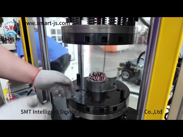Hydraulic Coil Forming Machine with 30L Displacement and 20-120mm Stack Height for Stator Coil Winding