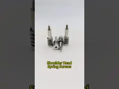 Tornillos de resorte de hombro M3 de 34 mm con zincado para automatización