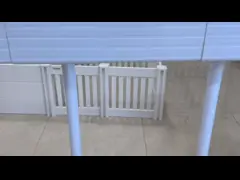 China Modular Pvc Garden Planter Boxes Rectangular Shape Flexible Expansion supplier