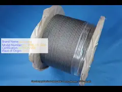1.5mm Diameter 3000m Length Galvanized Steel Aircraft Cable for Safety Protection and Binding