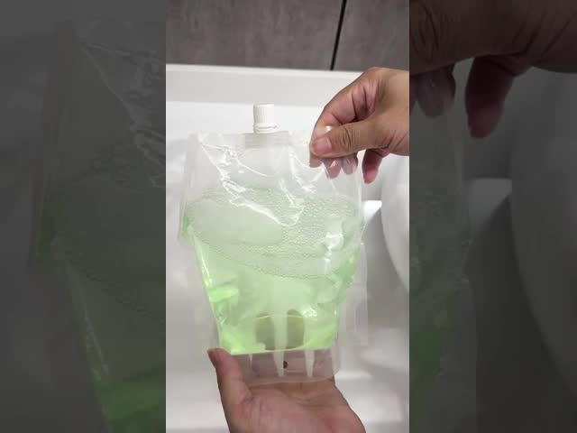 1000ML Wall Mount Manual Foam Soap Dispenser ABS For Home Hotel Bathroom