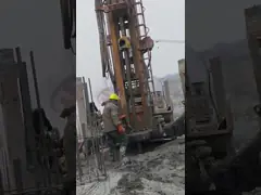 Crawler Type Water Well 400 Meter Pneumatic Drilling Rig