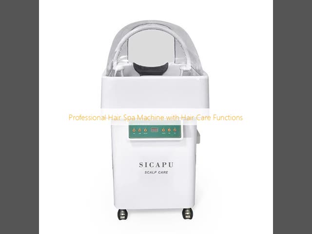 Professional Hair Spa Steamer Machine 1500W Power 9000ml Water Tank Capacity