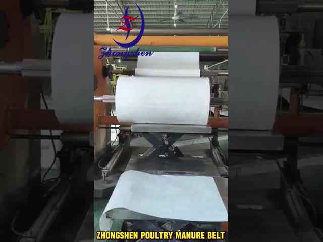 Zhongshen PP Manure Removal Belt —Poultry Manure Conveyor Belt Factory
