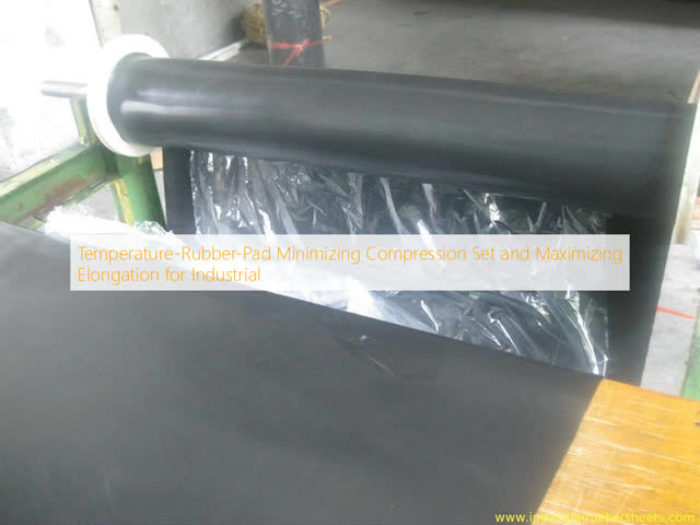 High Temperature Rubber Sheet with Compression Set ≤15% and Tensile Strength 5-9MPa for Extreme Temperature Range -60°C to +320°C