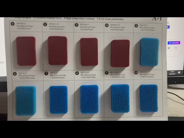 Silicone Foam And Silicone Rubber For Ironing Table And Presses