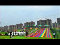 PVC Rainbow Slide for Indoor Outdoor Playgrounds