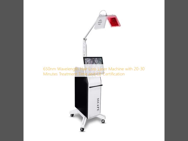 650nm Hair Loss Laser Machine 20-30 Minutes Treatment Time Hair Growth Therapy Machine